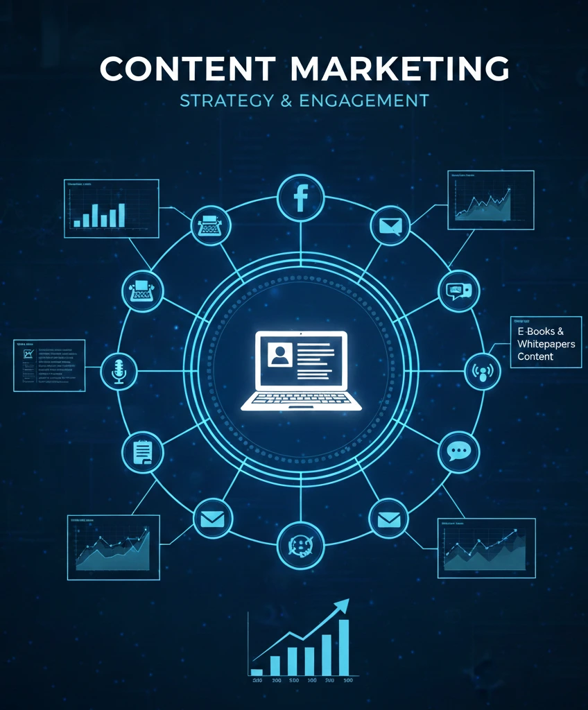 Content Marketing Illustration